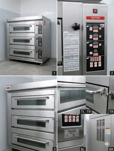 Horno industrial de tres cámaras - miniatura 1