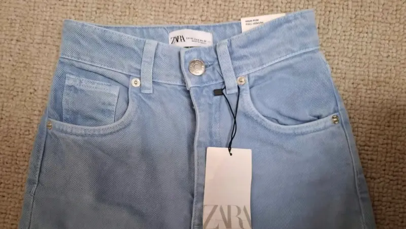 Jeans celestes Zara nuevos - 1