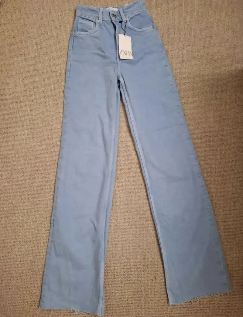 Jeans celestes Zara nuevos - 4
