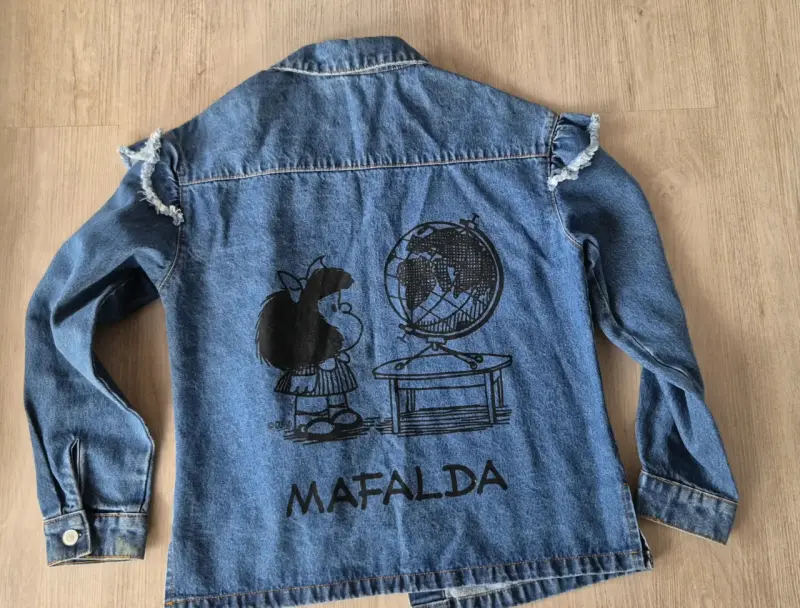 Chaqueta de mezclilla Mafalda - 2