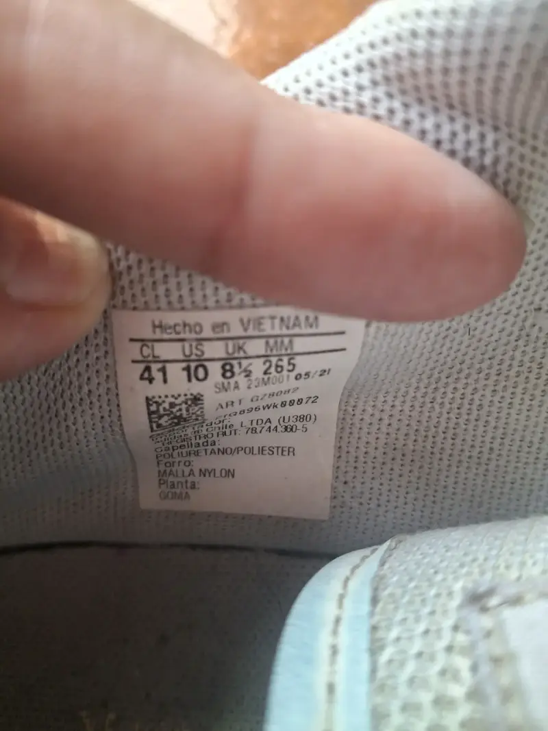 Zapatillas Adidas blancas y rosas - 3