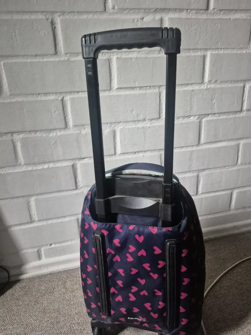 Mochila rodante Xtrem con corazón - 3