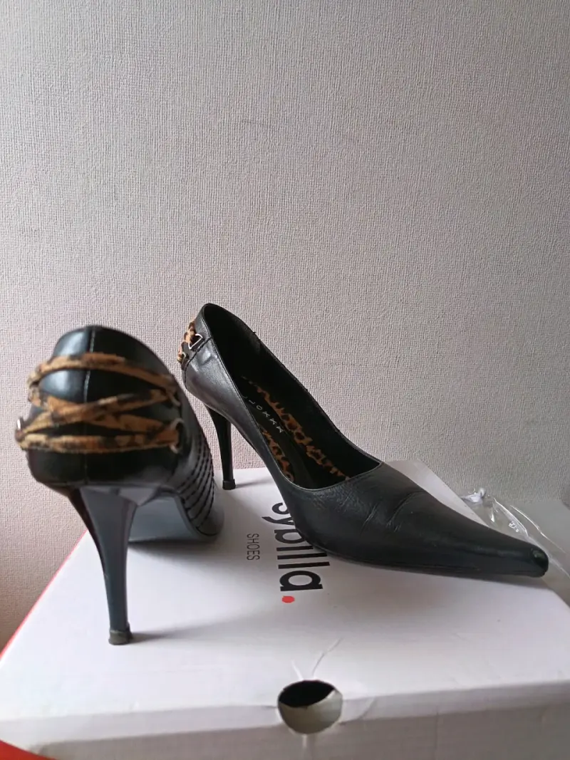 Zapatos de tacón animal print - 2