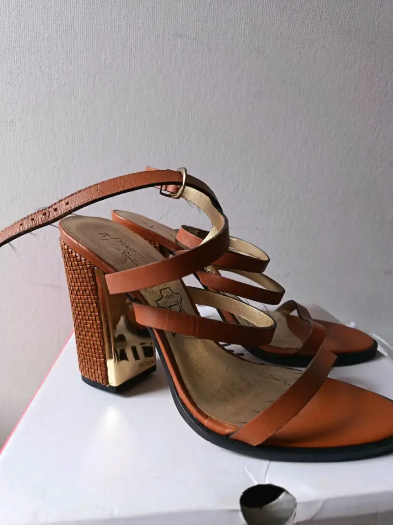 Zapatos de tacón animal print - 4