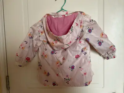 Chaqueta cortavientos infantil floral - miniatura 3