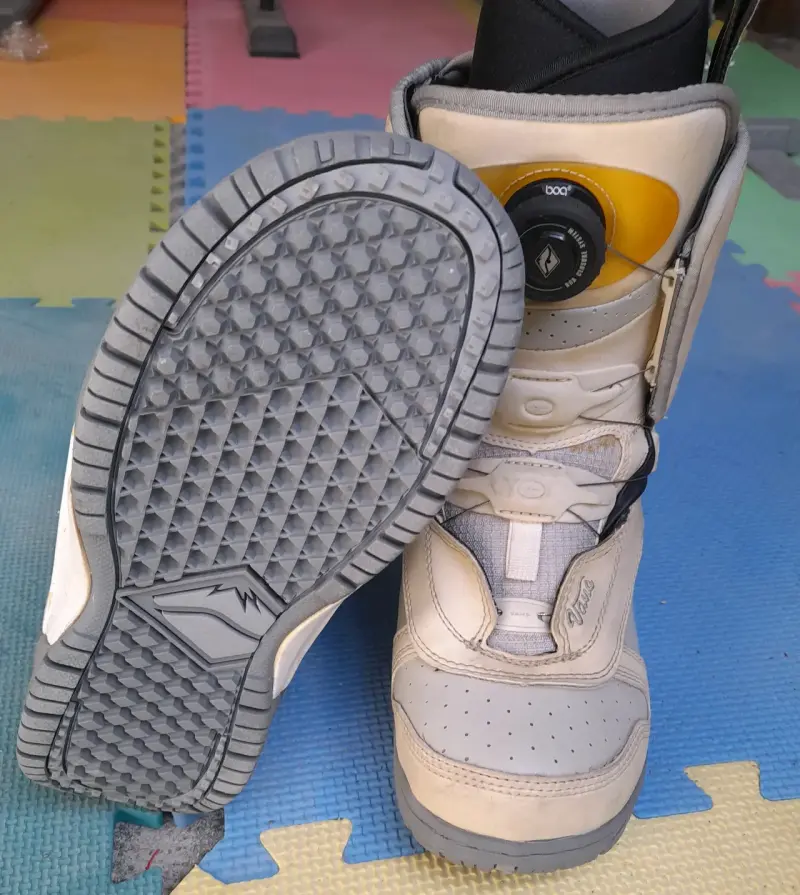 Botas de snowboard beige mujer - 3