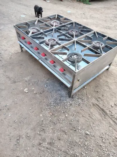 Cocina industrial de acero - miniatura 1