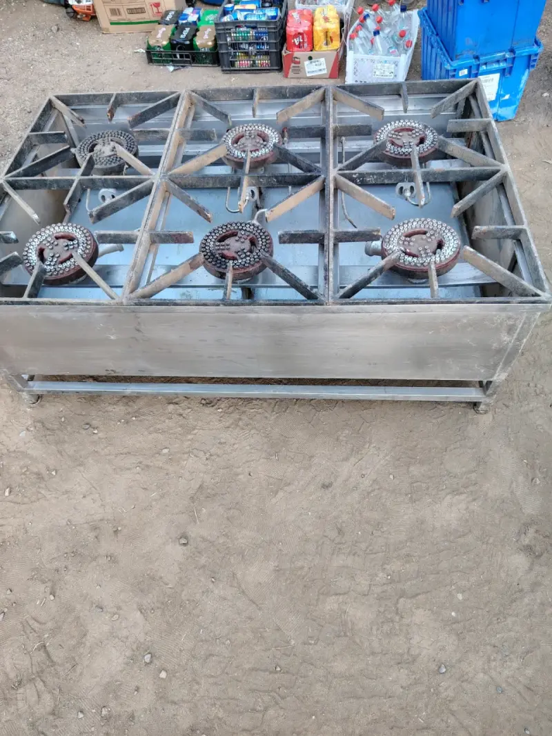 Cocina industrial de acero - 2