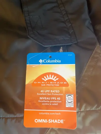 Cortavientos Columbia verde - miniatura 3