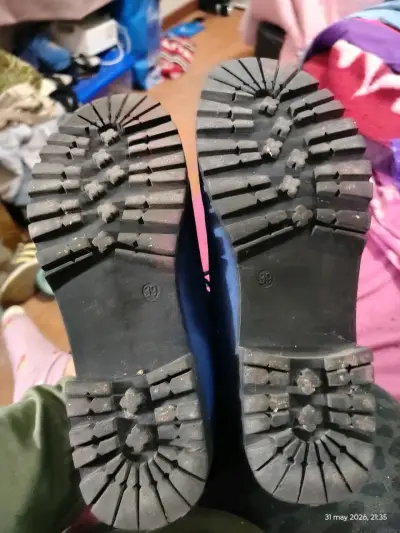 Botas azules para mujer - miniatura 6