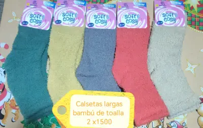 Calcetas bambú colores surtidos - miniatura 1