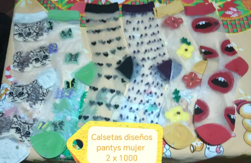 Calcetas bambú colores surtidos - 3