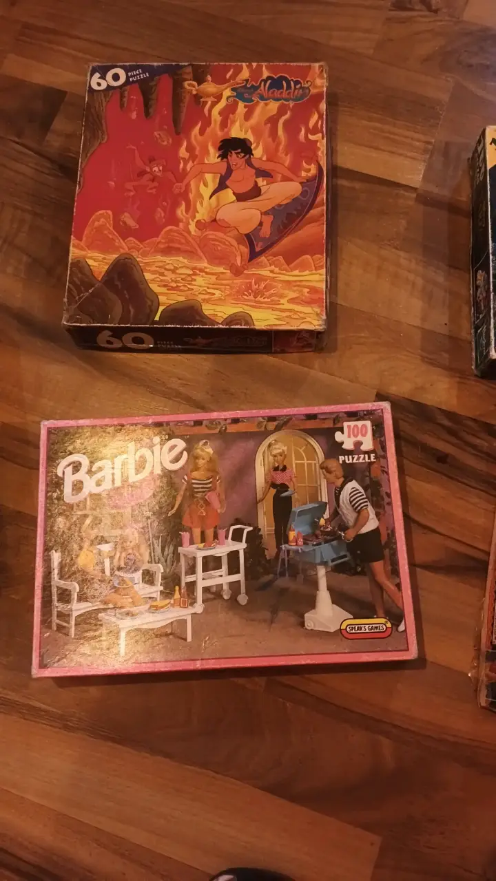 Puzzles Barbie, Disney El Rey León y Tarzán - 2