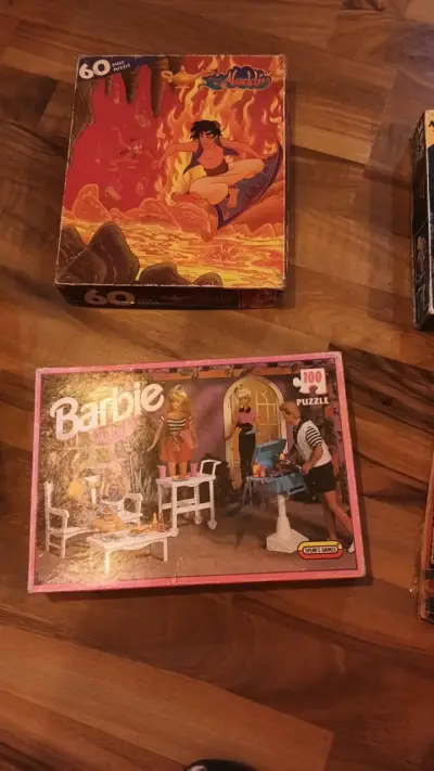 Puzzles Barbie, Disney El Rey León y Tarzán - miniatura 2