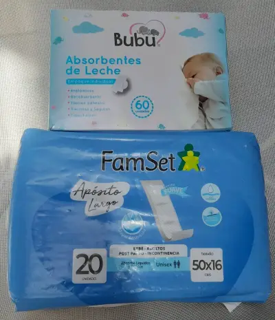 Pack absorbentes y apósitos cada paquete - miniatura 1