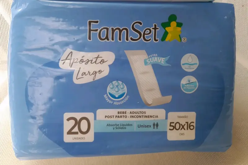 Pack absorbentes y apósitos cada paquete - 3