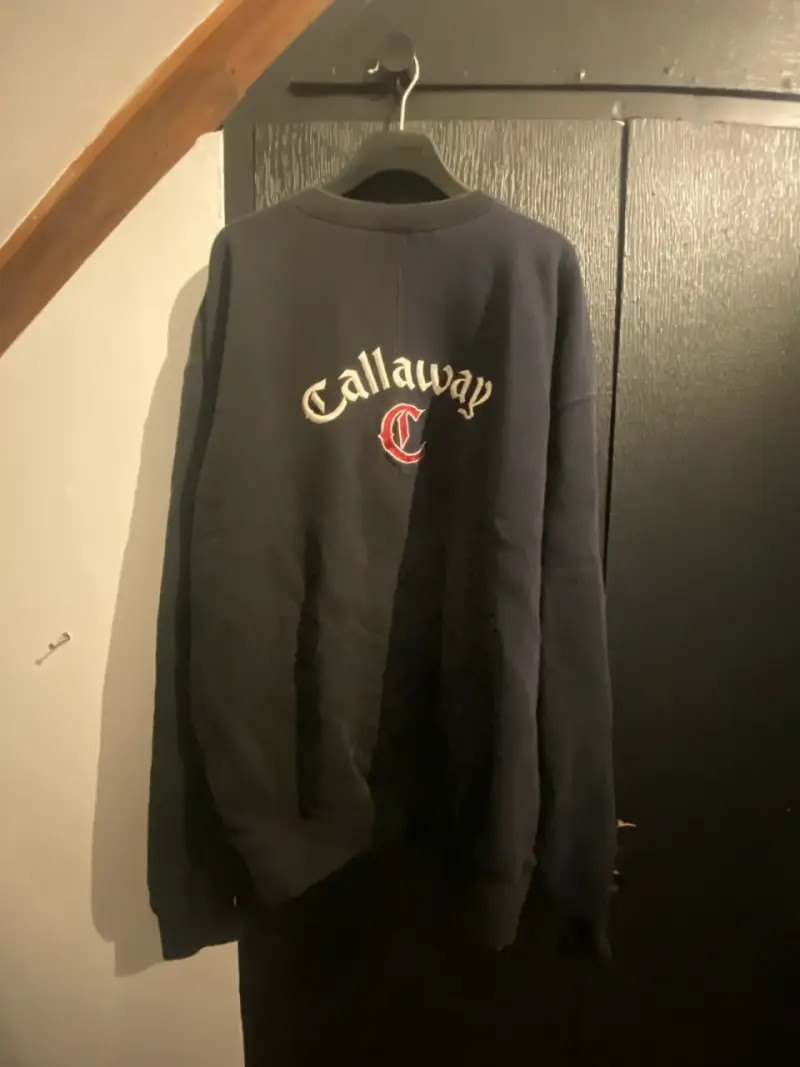 Polerón Vintage Callaway azul - 2