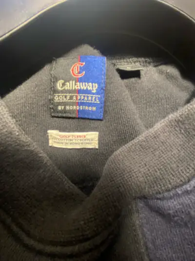 Polerón Vintage Callaway azul - miniatura 3