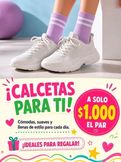 Calcetas cómodas y suaves💞 - miniatura 1