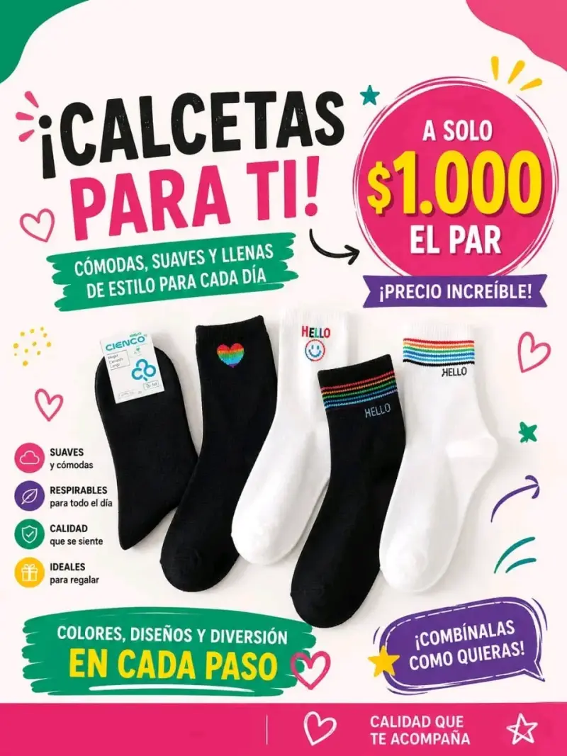 Calcetas cómodas y suaves💞 - 4