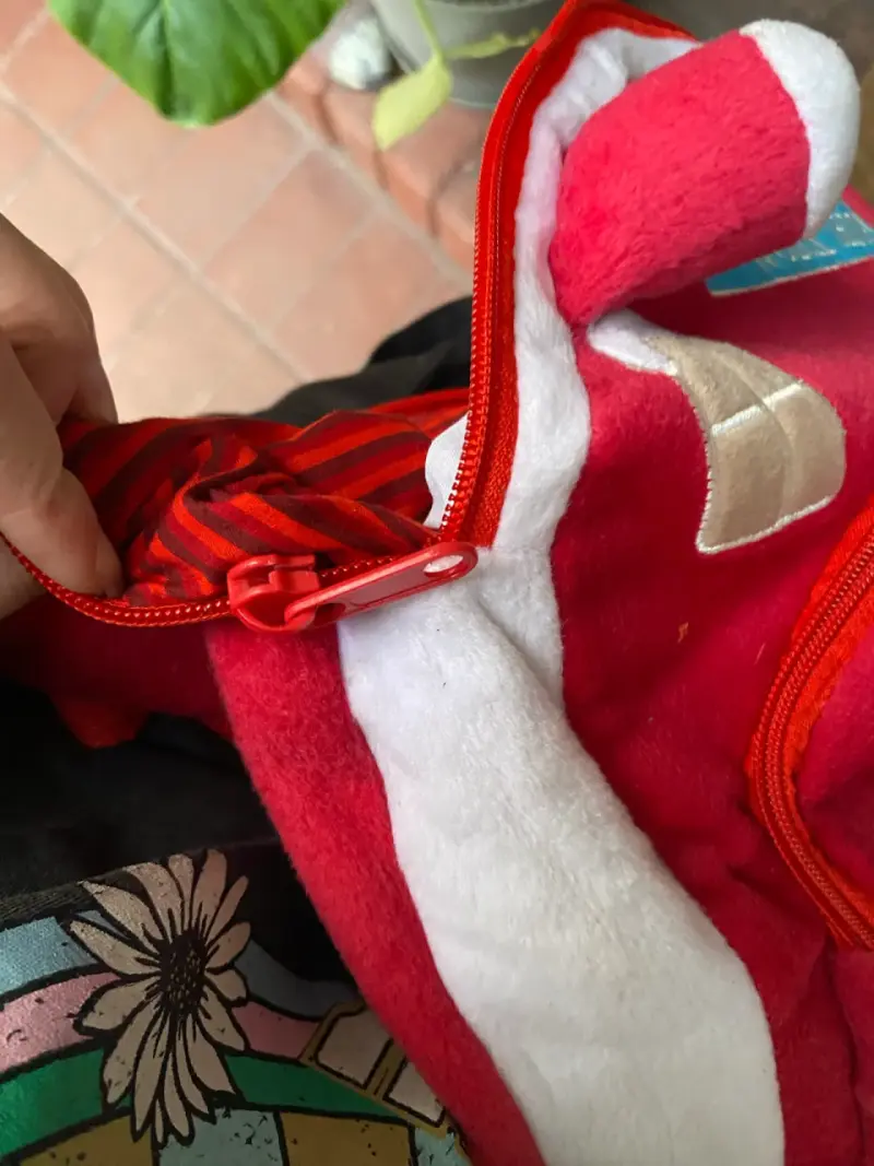Mochila roja duendes mágicos - 4