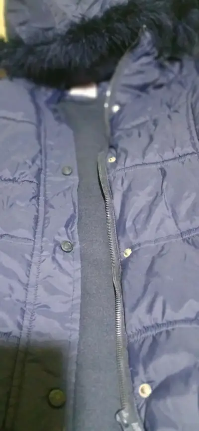 Parka  azul acolchada - miniatura 1