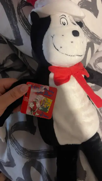 Peluche Gato Sombrero Rojo - miniatura 2