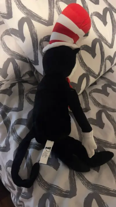 Peluche Gato Sombrero Rojo - miniatura 3