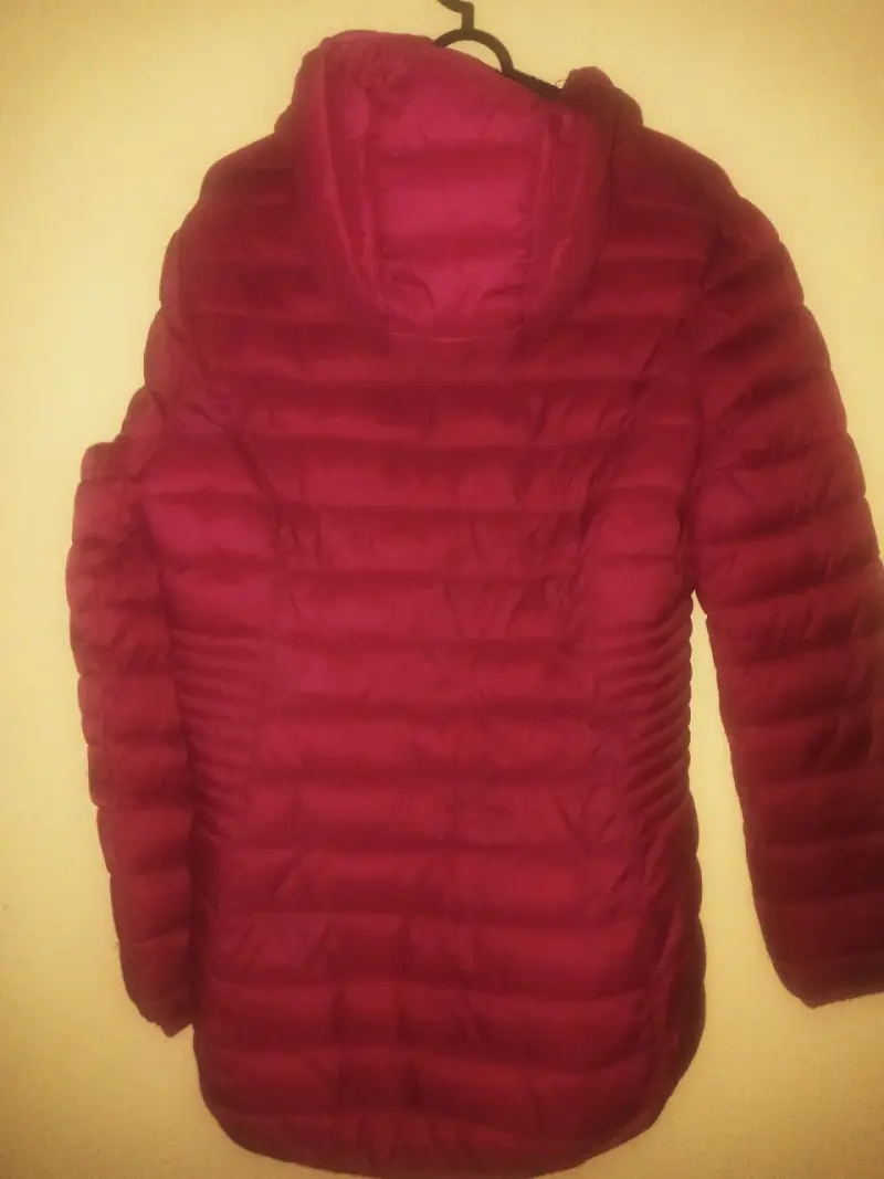 Chaqueta acolchada roja - 4