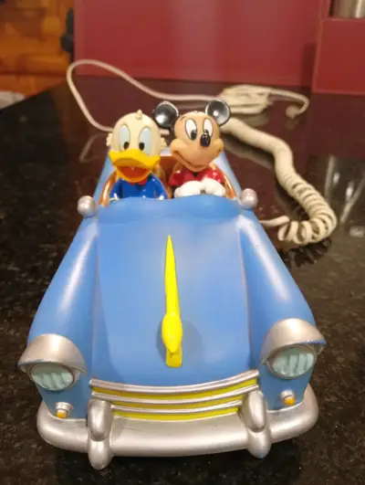 Teléfono retro Mickey y Donald - miniatura 1