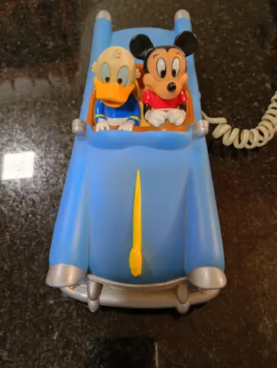 Teléfono retro Mickey y Donald - miniatura 3