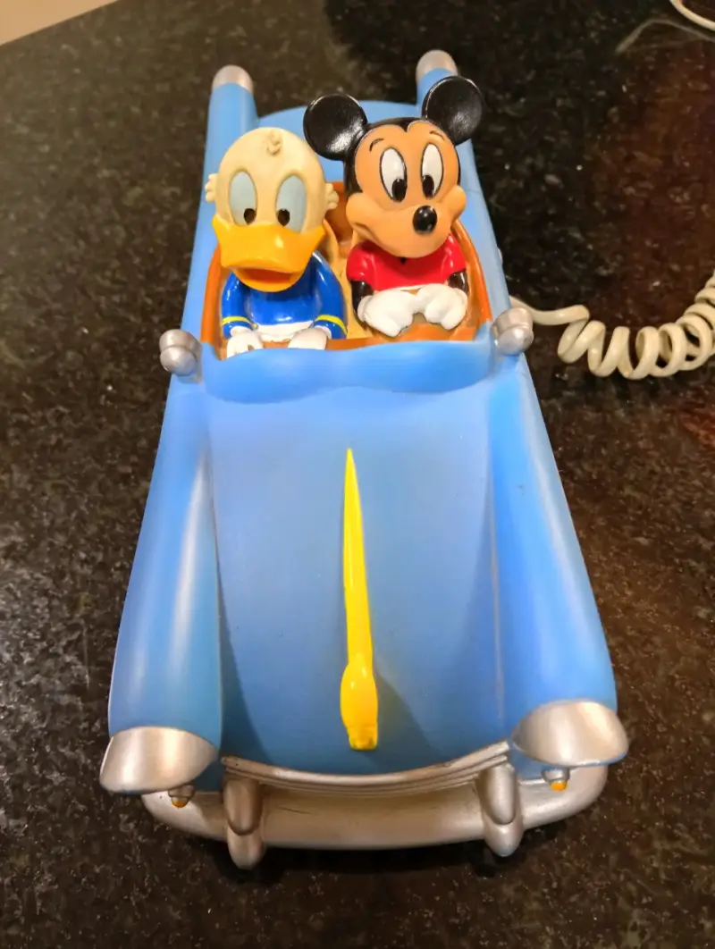 Teléfono retro Mickey y Donald - 5