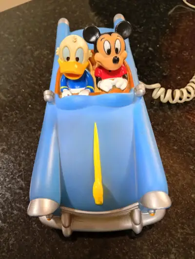 Teléfono retro Mickey y Donald - miniatura 5