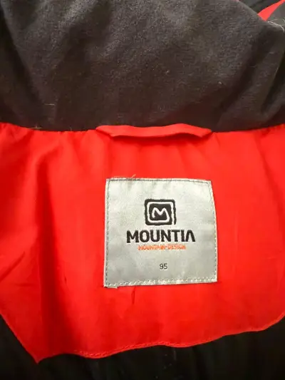 Chaqueta Montaña Roja y Negra - miniatura 1