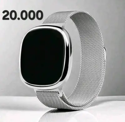 Reloj digital pulsera metálica - miniatura 2