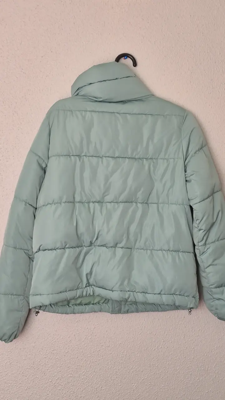 Chaqueta acolchada verde menta - 2