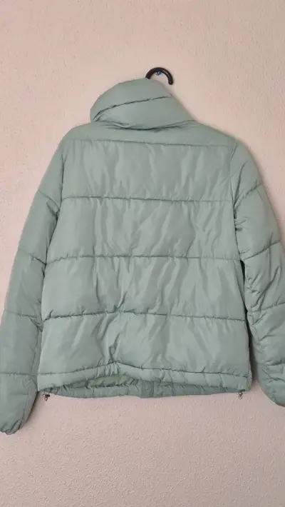Chaqueta acolchada verde menta - miniatura 2