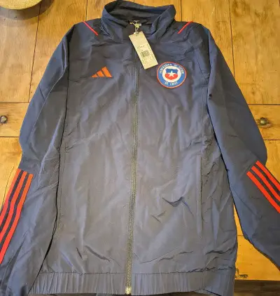 Chaqueta deportiva fútbol Chile - miniatura 1