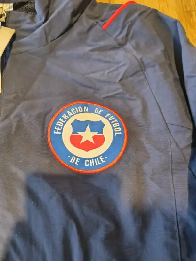 Chaqueta deportiva fútbol Chile - miniatura 2