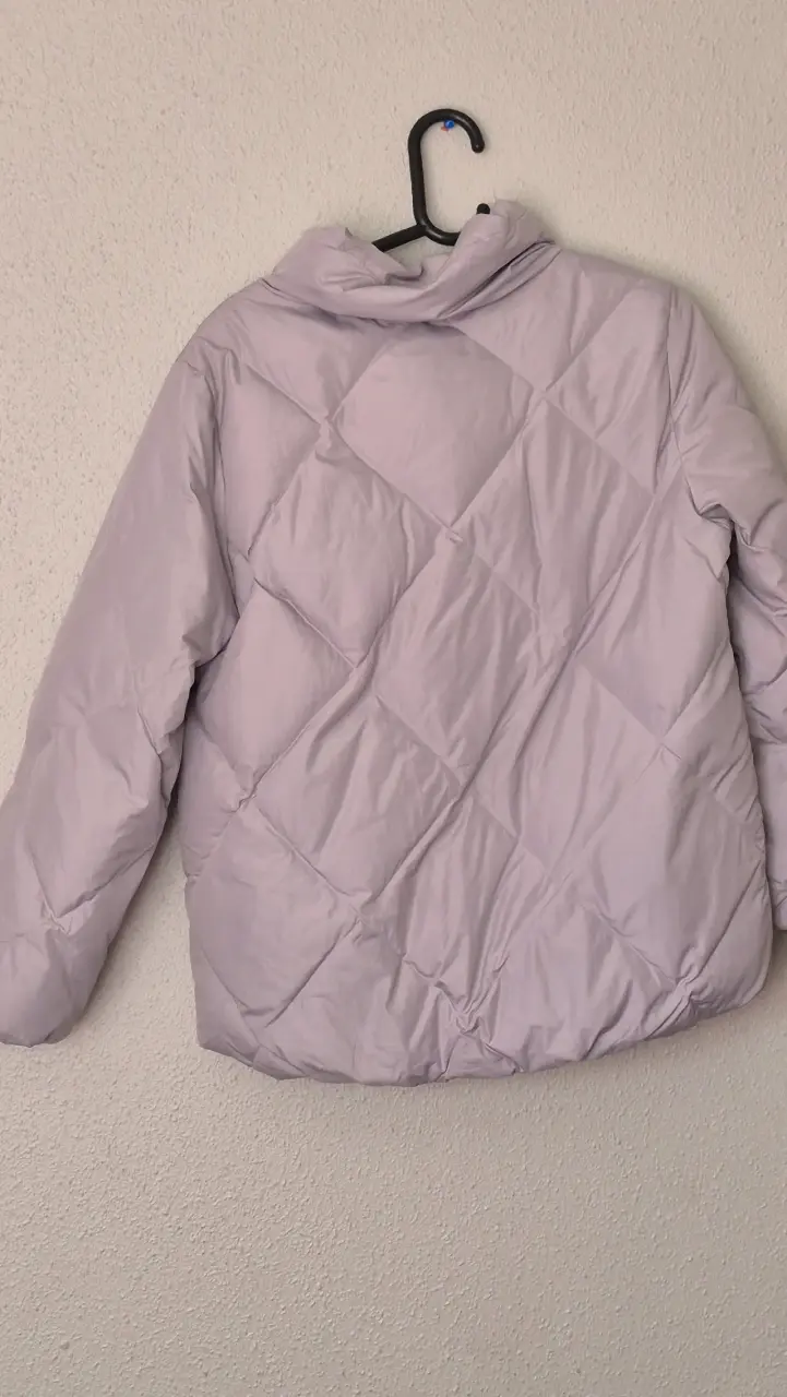 Chaqueta acolchada lila - 2