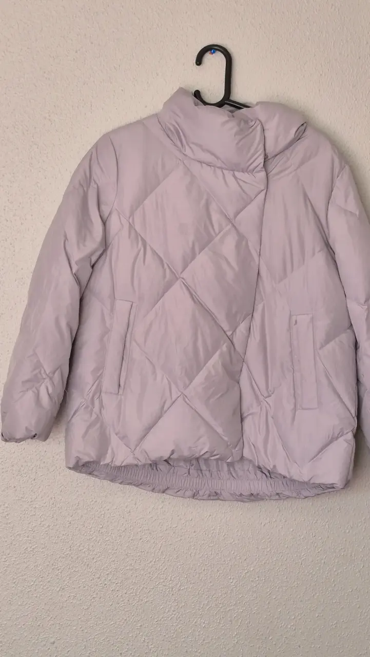 Chaqueta acolchada lila - 3