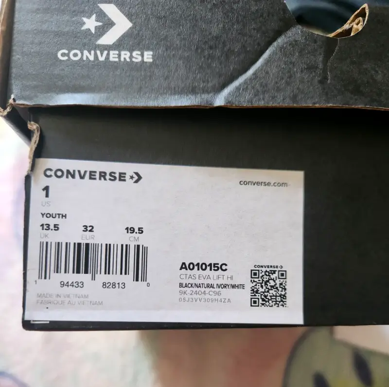 Zapatillas negras converse - 2