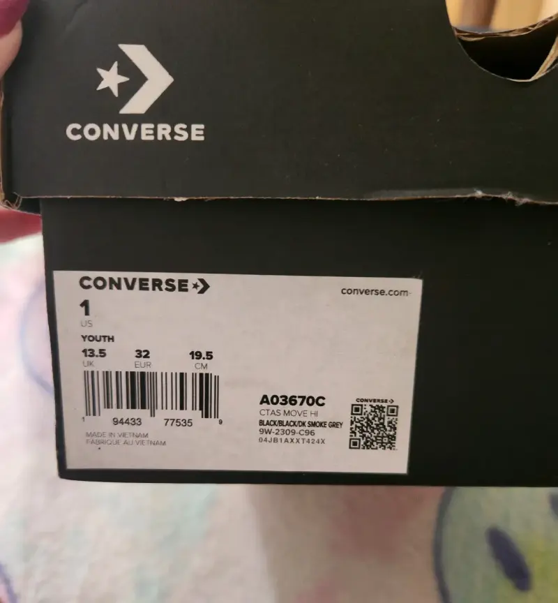 Zapatillas negras converse - 4
