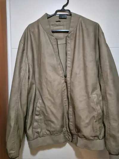 Chaqueta bomber beige - miniatura 2