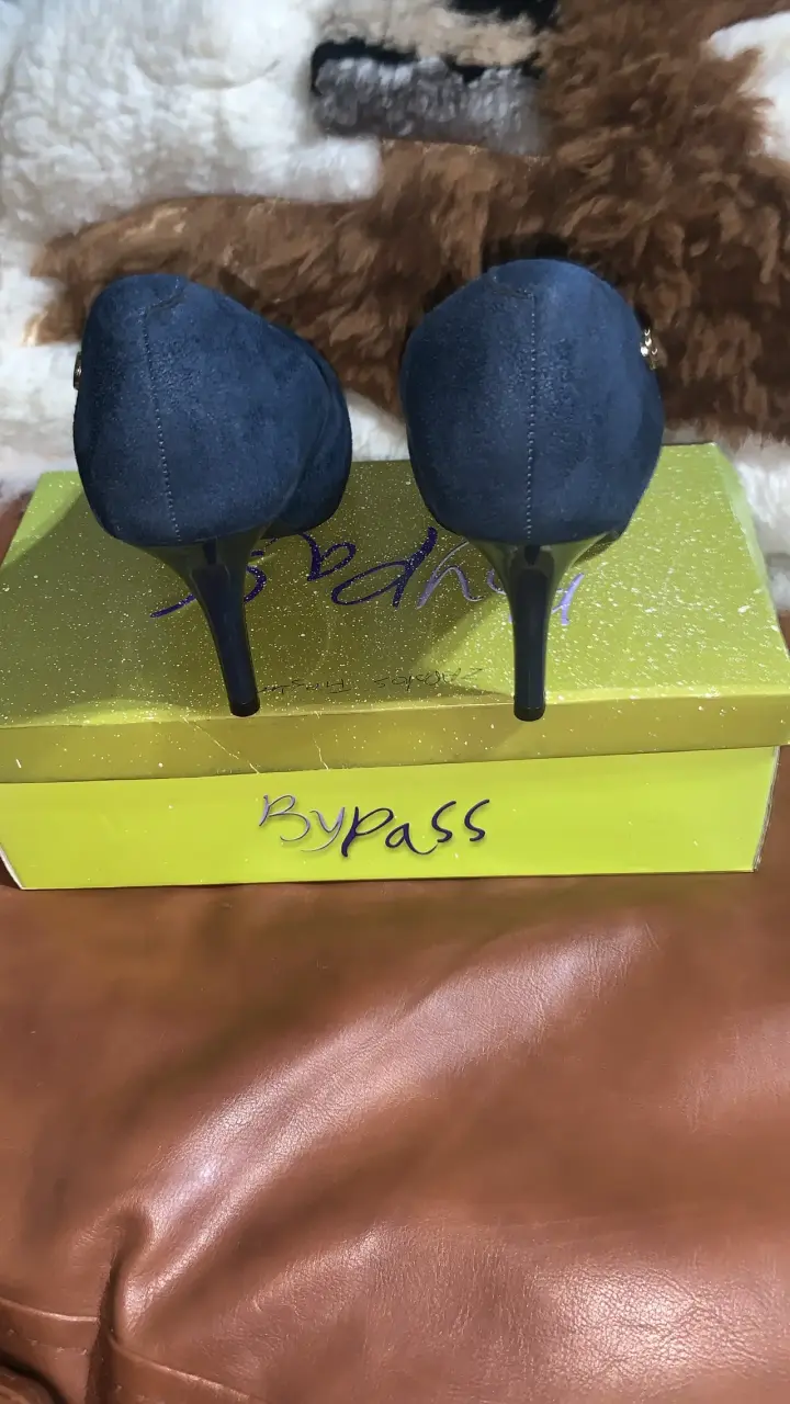 Zapatos de taco azul Vizzano - 3