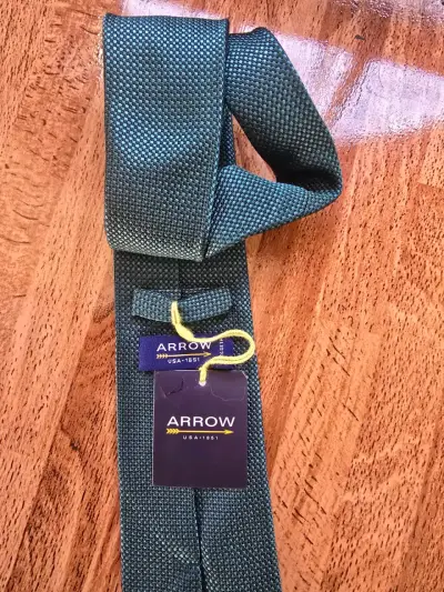 Corbata verde marca Arrow - miniatura 1