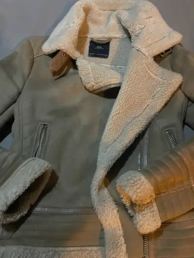 Chaqueta Zara con forro chiporro. - miniatura 1