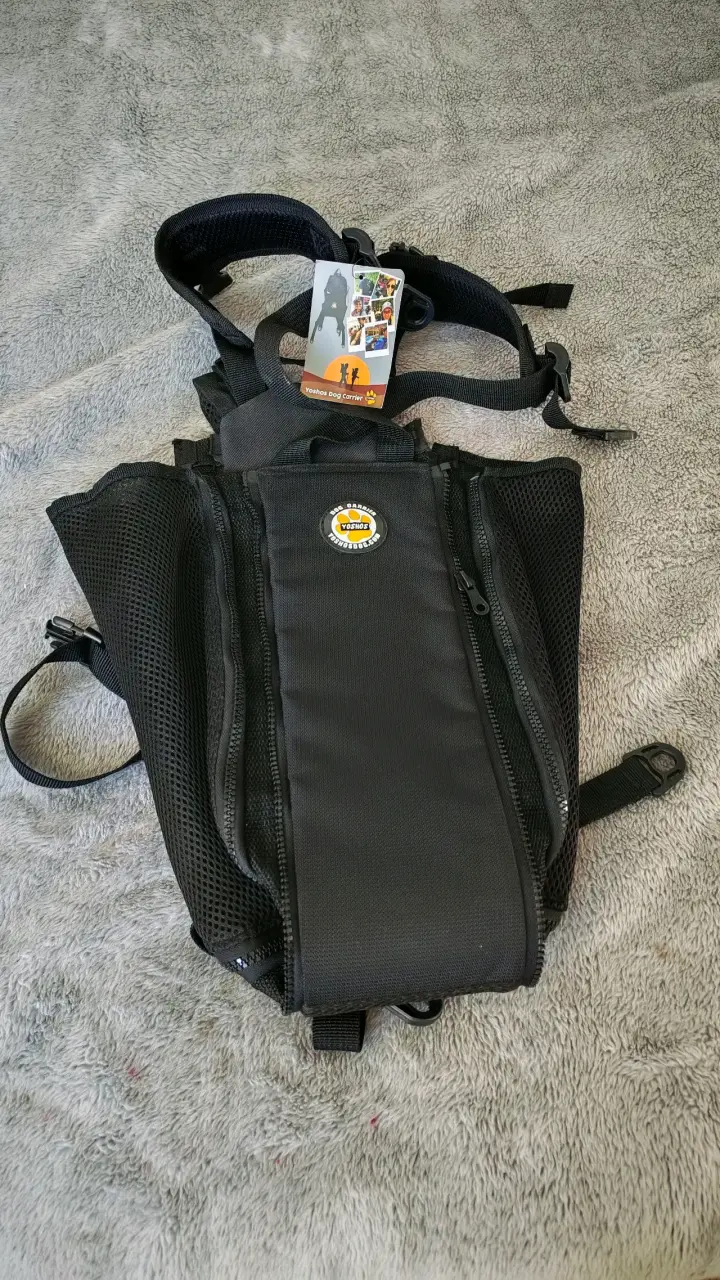 Mochila transportadora negra - 2