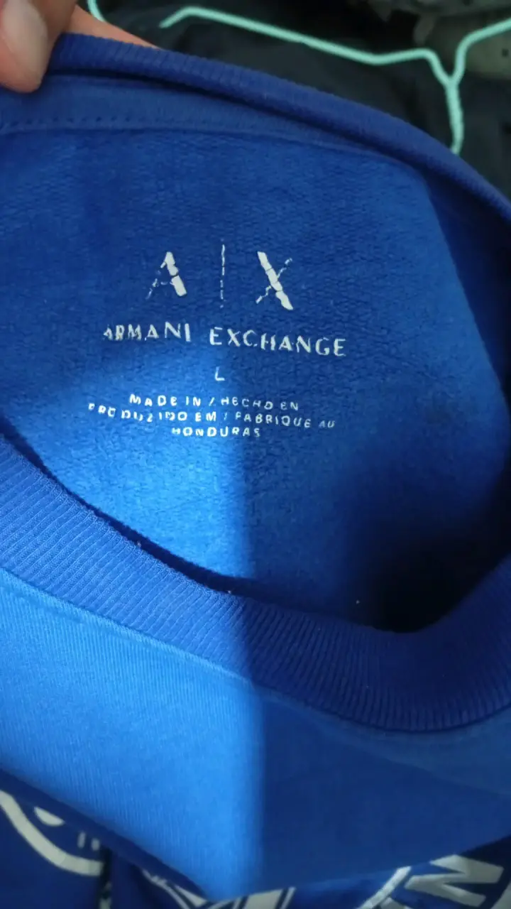 Polerón azul Armani Exchange g5 - 2