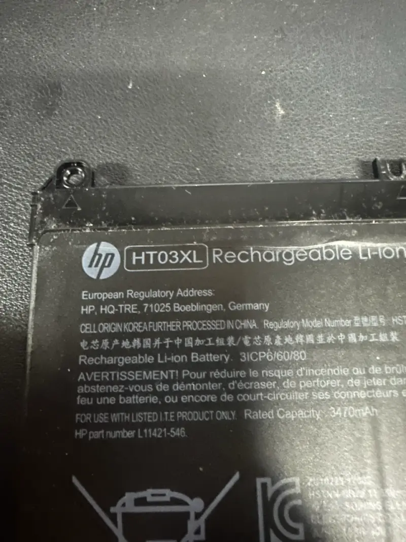 Batería  HP HT03XL - 2